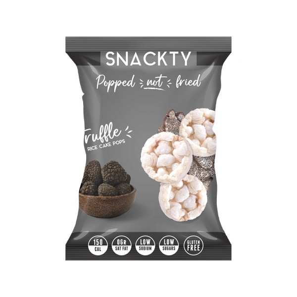 SNACKTY RICE CAKE POPS  TRUFFLE