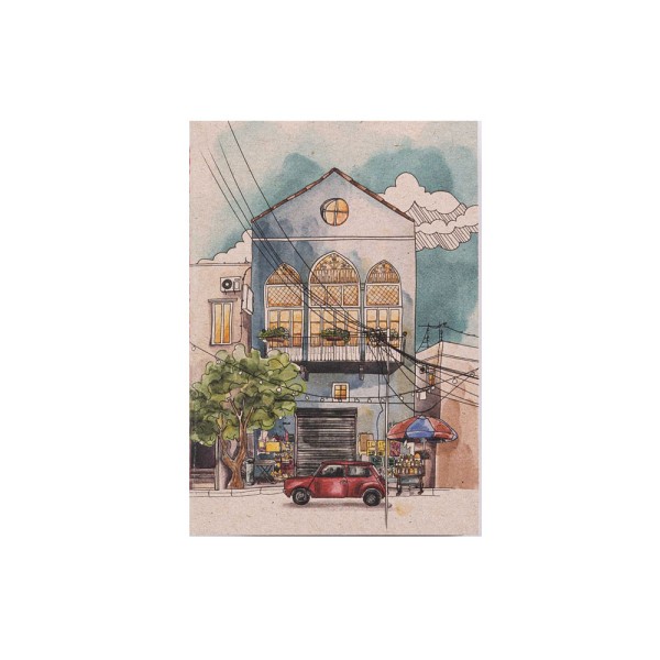 BTDT A6 SOFT COVER THREADBOUND MADINATI LINED POCKET