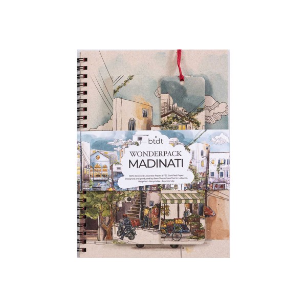 BTDT A5 SPIRAL HARDCOVER WONDERPACK MADINATI