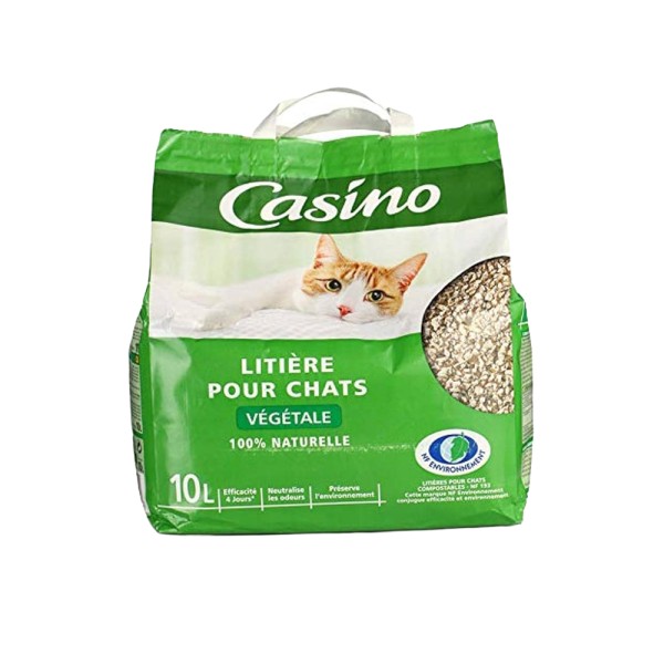 CASINO LITIERE VEGETALE POUR CHAT