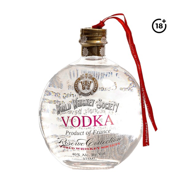 WORLD WHISKEY SOCIETY  CHRISTMAS VODKA BALL