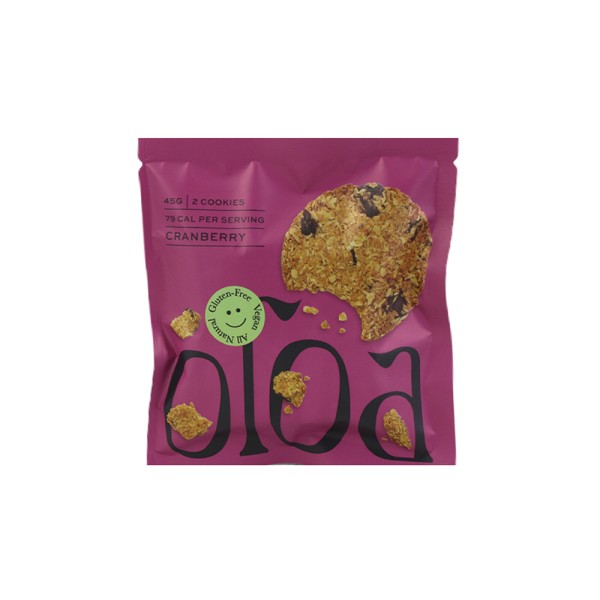 OLOA OLOA CRANBERRIES OAT COOKIE 45G