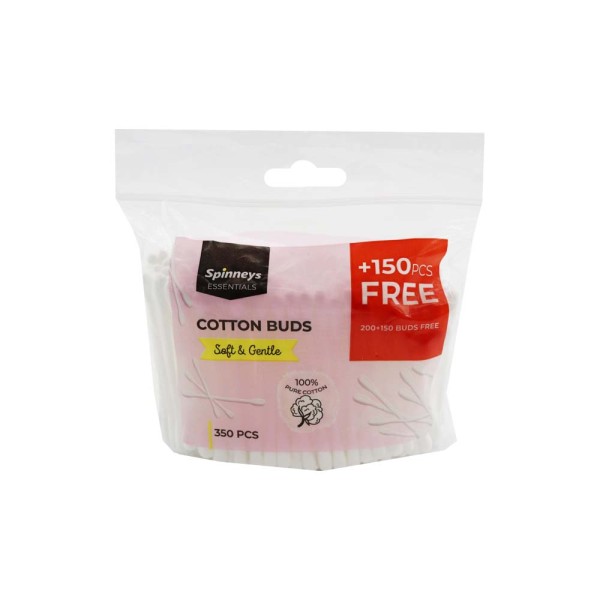SPINNEYS ESSENTIALS COTTON BUDS BAG 