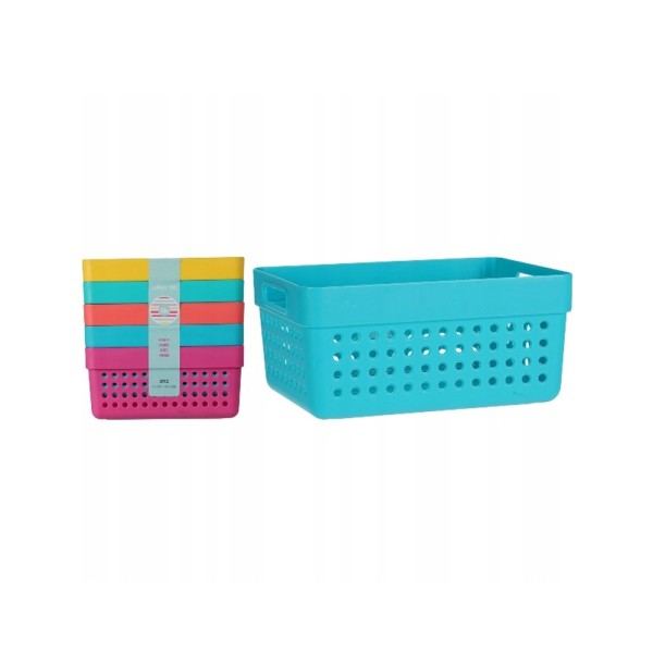 STORAGE SOLUTION STORAGE BASKET SET 5PCS 1250ML