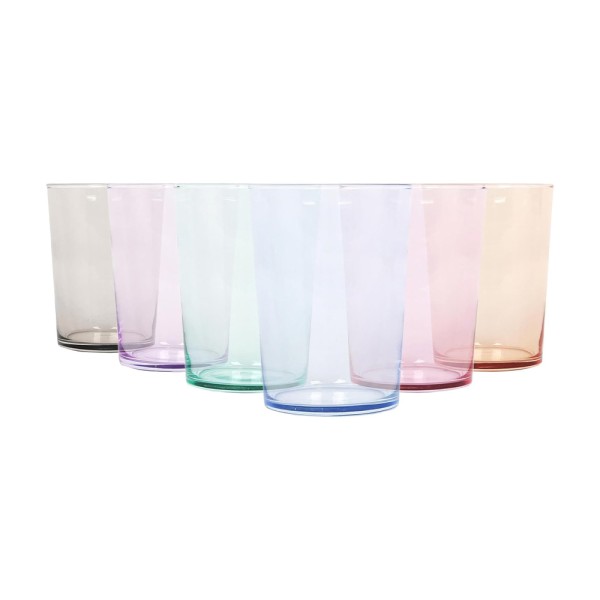 LAV BODEGA GLASS CUP CLRD 