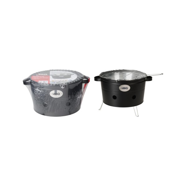 BBQ BBQ BUCKET BLACK GS TUV