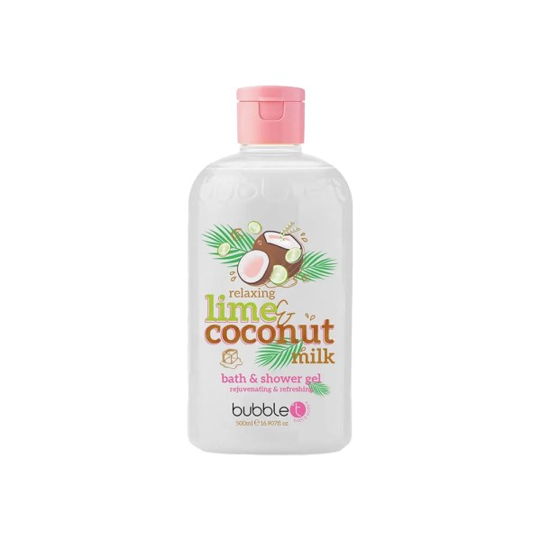 BUBBLE T SHOWER GEL RELAXING LIME + COCONUT MILK