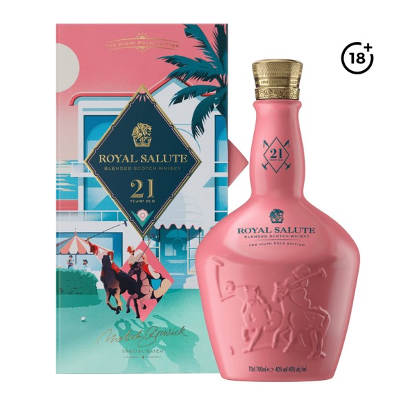 CHIVAS REGAL ROYAL SALUTE 21Y MIAMI POLO WHISKY