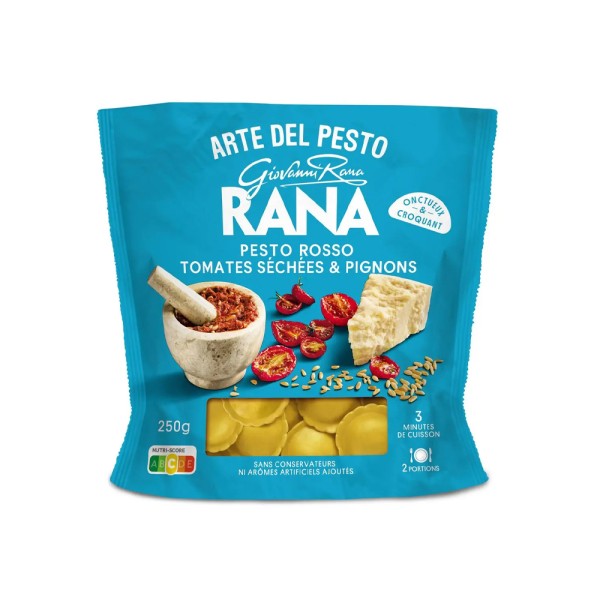 GIOVANNI RANA CEPES PESTO ROSSO TOMATES SECHEES AND PIGNONS
