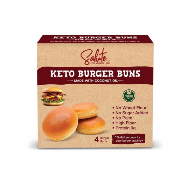 SALUTE KETO BURGER BUNS
