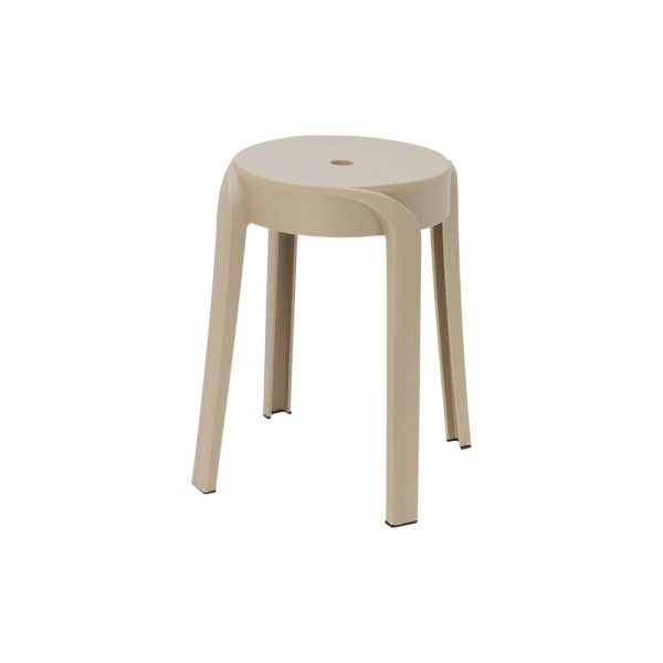 KOOPMAN CHAIR STACKABLE TAUPE