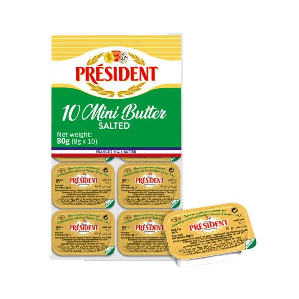 PRESIDENT MINITUBS SALTED BUTTER