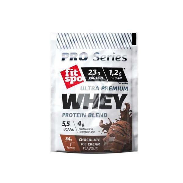 FITSPO WHEY CHOCOLATE ICE CREAM 