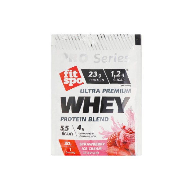 FITSPO WHEY STRAWBERRY ICE CREAM