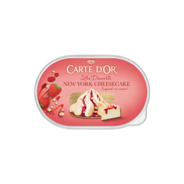 CARTE D'OR BAC NEW YORK CHEESECAKE ICE CREAM