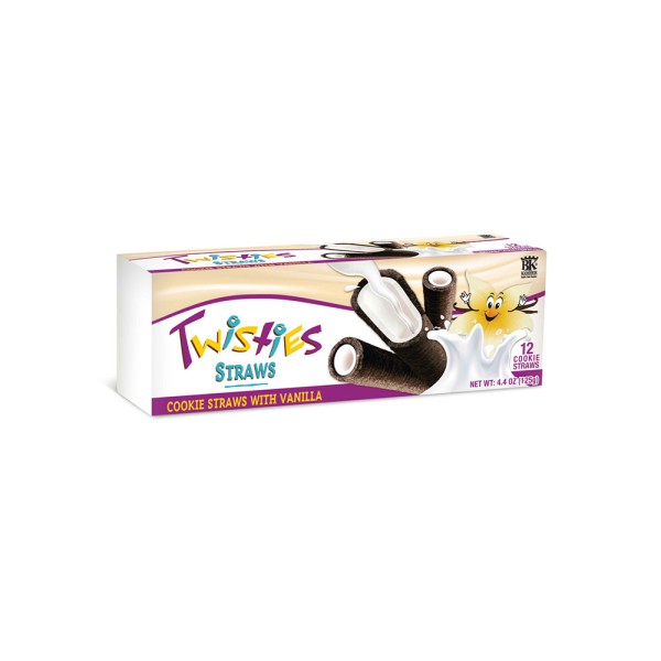 TWISTIES WAFER ROLLS WITH CREAM FILLING VANILLA