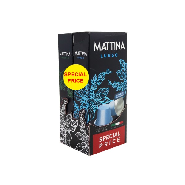 MATTINA NESPRESSO CAPSULES BUNDLE AT SPECIAL PRICE 