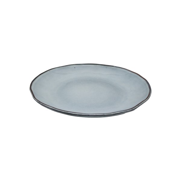 AYL.GOODS LIGHT GREY CERAMIC DINNER PLATE