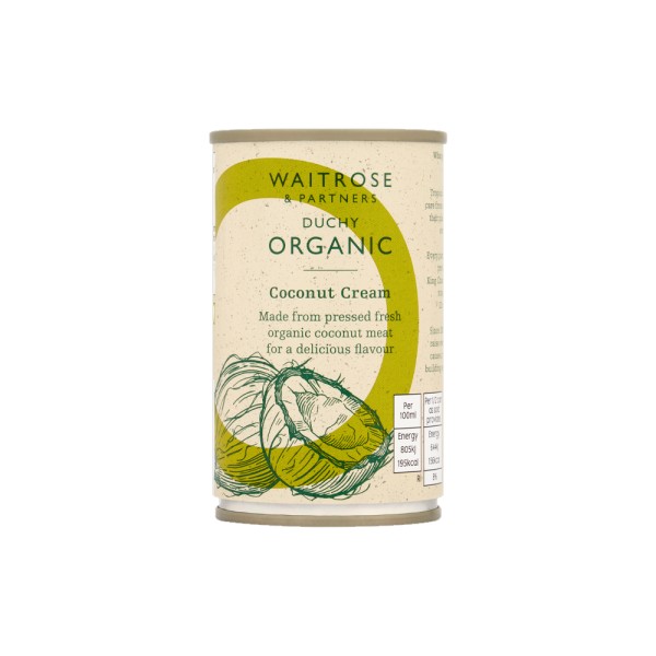 WAITROSE DUCHY ORGANIC COCONUT CREAM