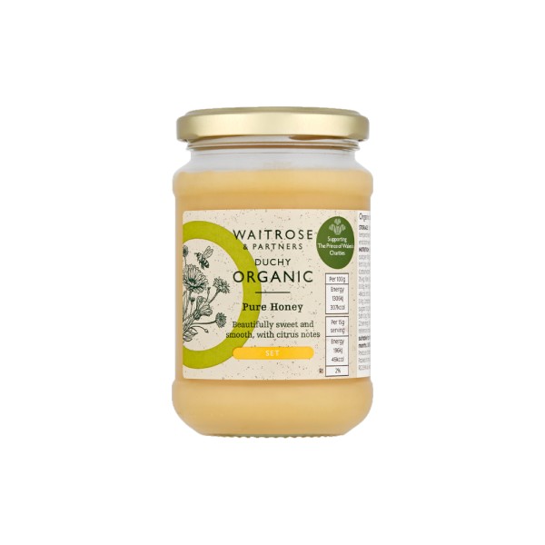 WAITROSE DUCHY ORGANIC PURE HONEY