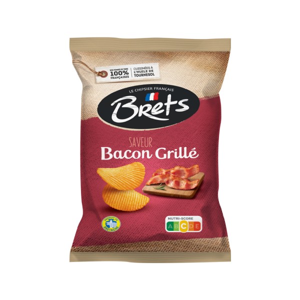 BRETS CHIPS SAVEUR BACON GRILLE