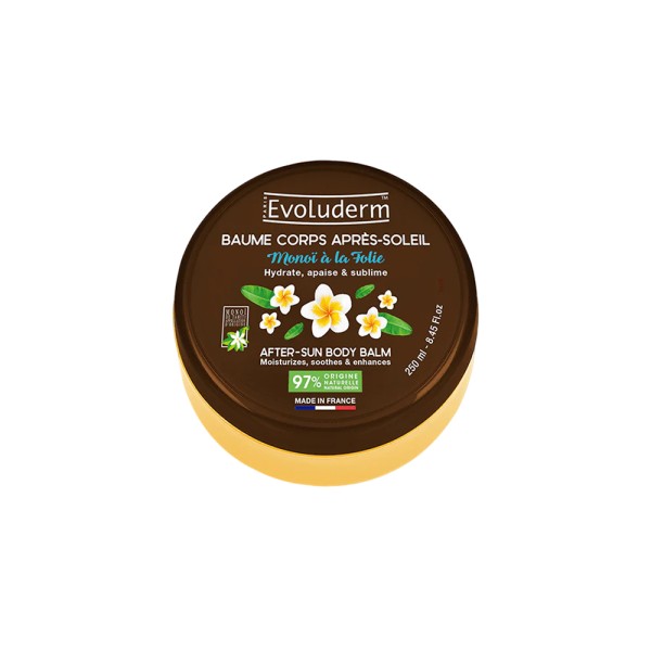 EVOLUDERM BAUME CORPS APRES SOLEIL MOMOI A LA FOLIE