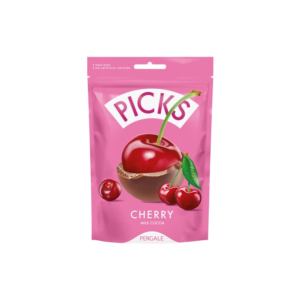 PICKS FREEZE DRIED CHERRIES WITH MILK COCOA GLAZE