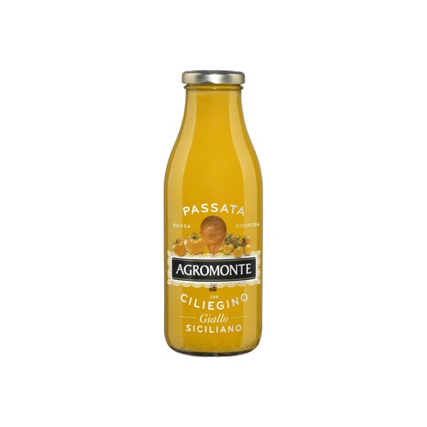 AGROMONTE PASSATA OF YELLOW TOMATO AND YELLOW CHERRY TOMATO