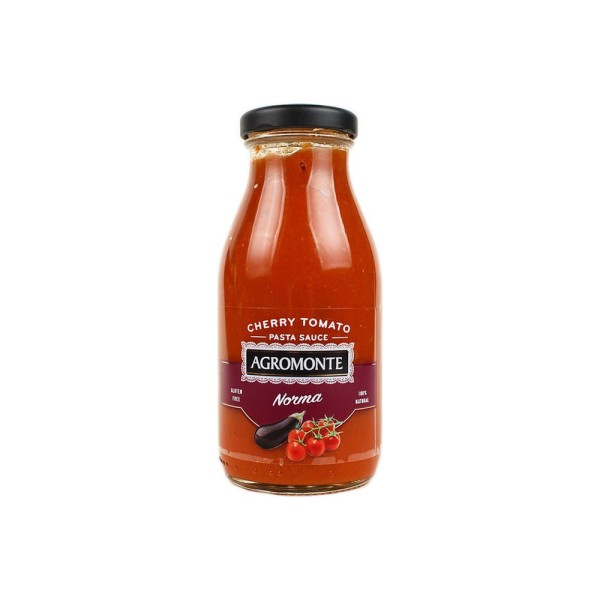 AGROMONTE NORMA PASTA SAUCE OF CHERRY TOMATO AND AUBERGINE