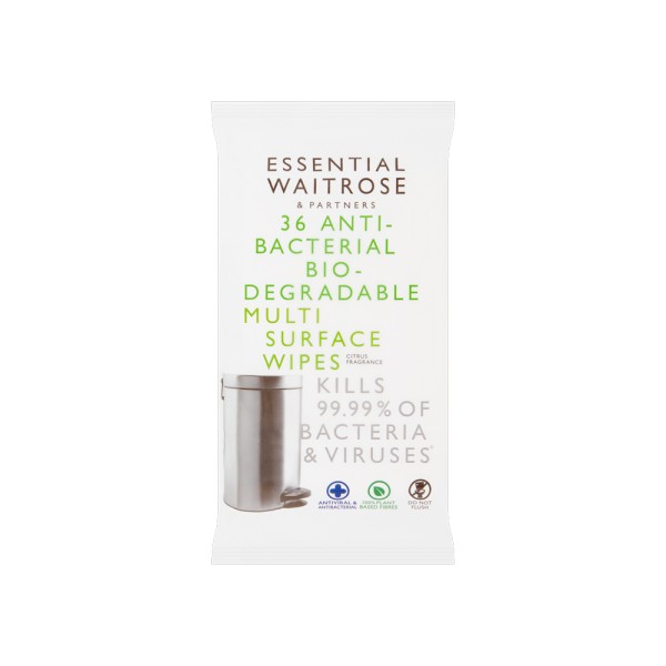 WAITROSE MULTI SURFACE WIPES