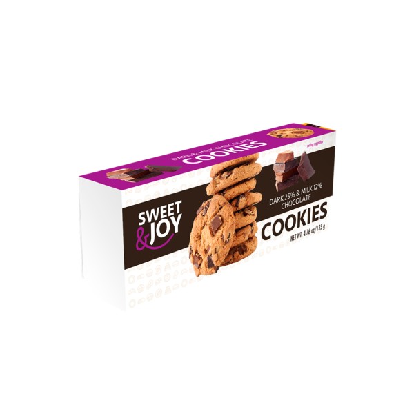 SWEET+JOY COOKIES DARK CHOCOLATE MILK
