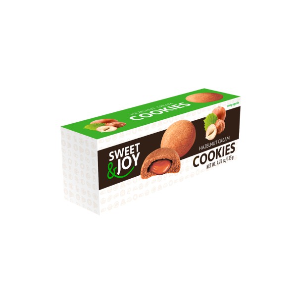SWEET+JOY COOKIES FILLED HAZELNUT CREAM
