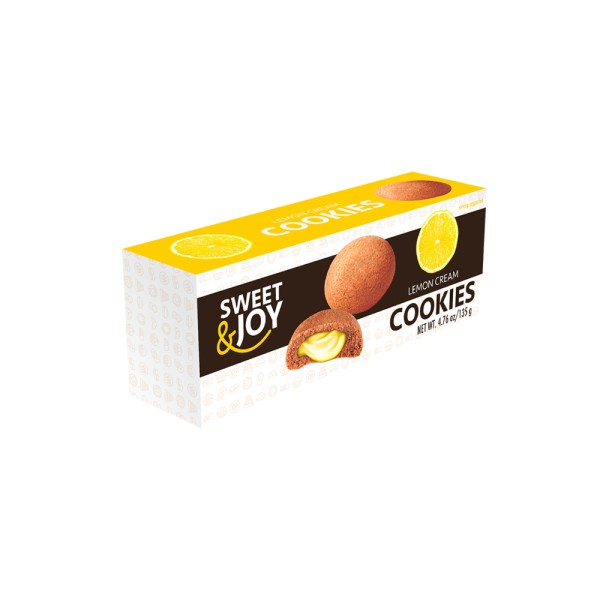 SWEET+JOY COOKIES FILLED LEMON CREAM
