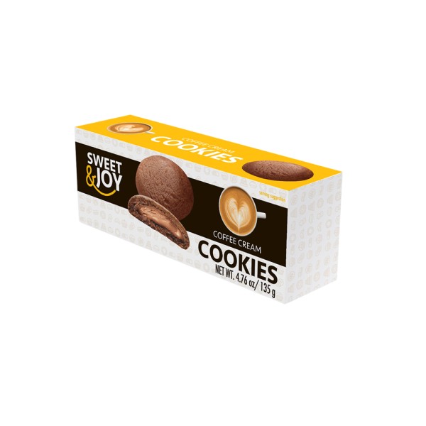 SWEET+JOY COOKIES FILLED COFFEE CREAM