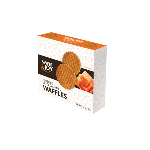 SWEET+JOY BUTTER AND SALTED CARAMEL WAFFLES
