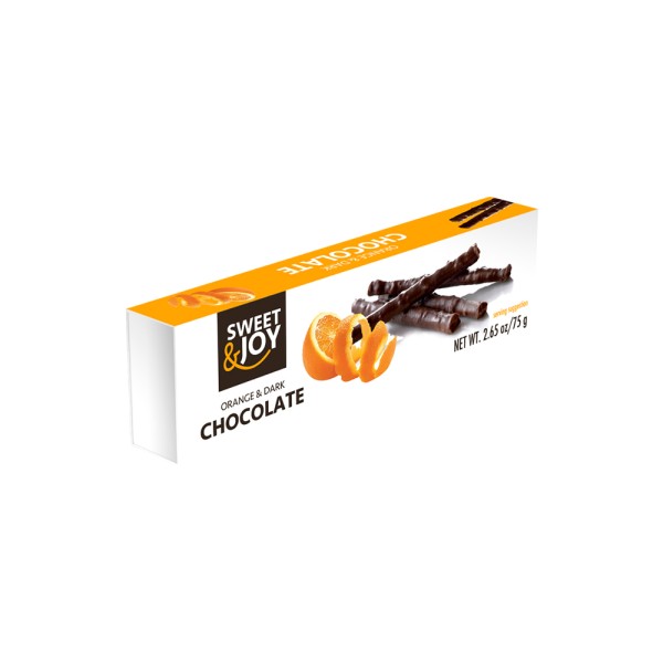 SWEET+JOY ORANGE AND DARK CHOCOLATE ROLL