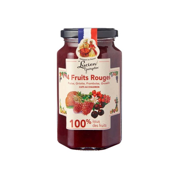 LUCIEN GEORGELIN 4 RED FRUITS MIXED JAM