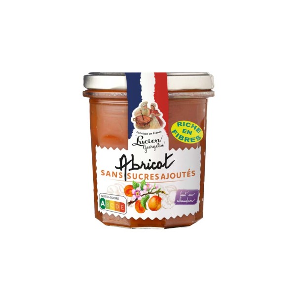 LUCIEN GEORGELIN APRICOTS NO ADDED SUGAR
