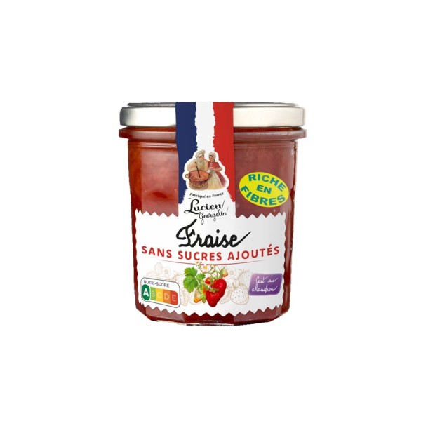 LUCIEN GEORGELIN STRAWBERRIES NO ADDED SUGAR