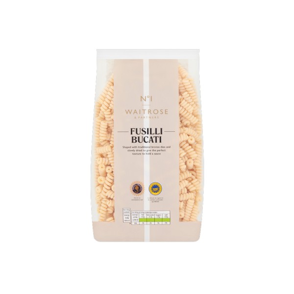 WAITROSE NO1 FUSILLI BUCATI