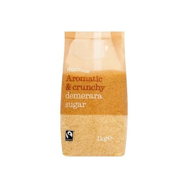 WAITROSE AROMATIC AND CRUNCHY DEMERARA SUGAR