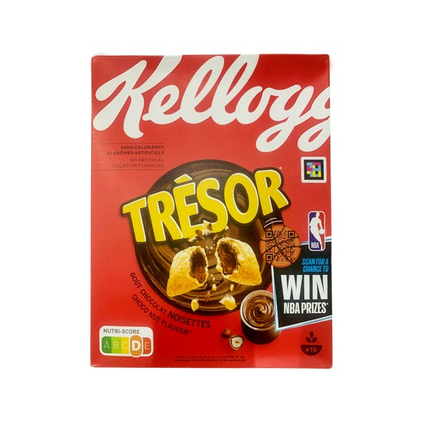 KELLOGGS TRESOR CHOC NUT CEREAL  