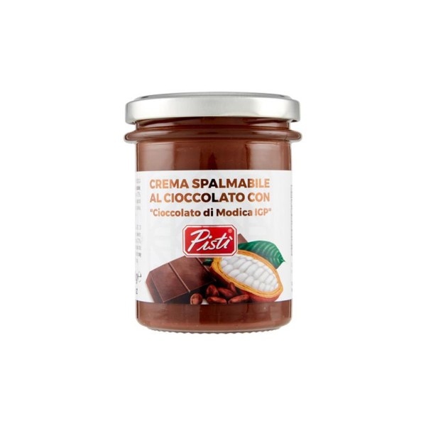 PISTI SPREADABLE CHOCOLATE CREAM OF MODICA IGP