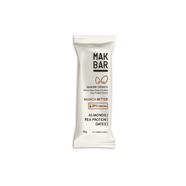 MAK BAR ALMOND CRUNCH -11 G PROTEIN