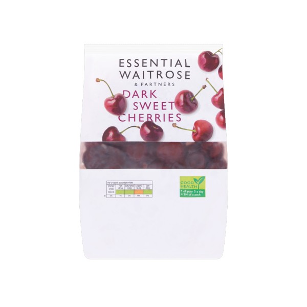 WAITROSE DARK SWEET CHERRIES