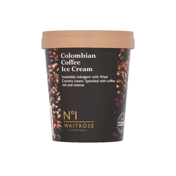 WAITROSE COLOMBIAN COFFEE ICE CREAM