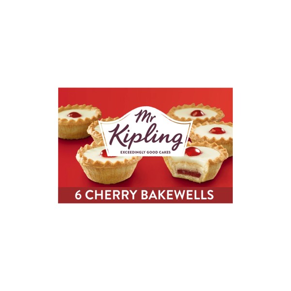 MR KIPLING CHERRY BAKEWELLS