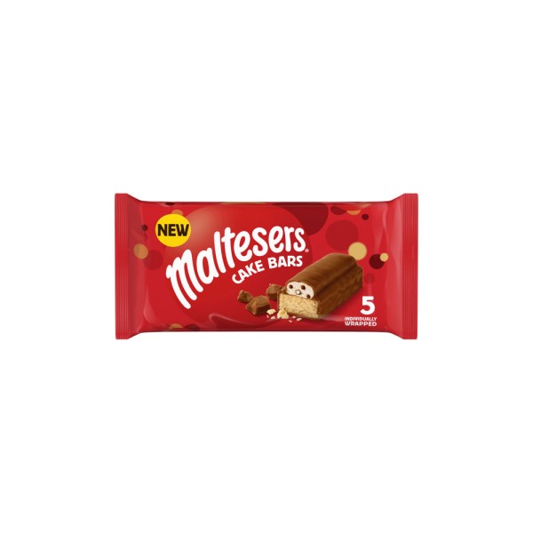 MALTESERS MALTESERS CAKE BARSx5