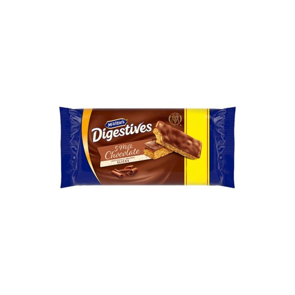 MCVITIES DIGESTIVE MILK CHOCOLATEx5