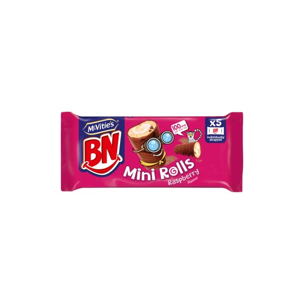 BN MINI ROLLS RASPBERRYx5